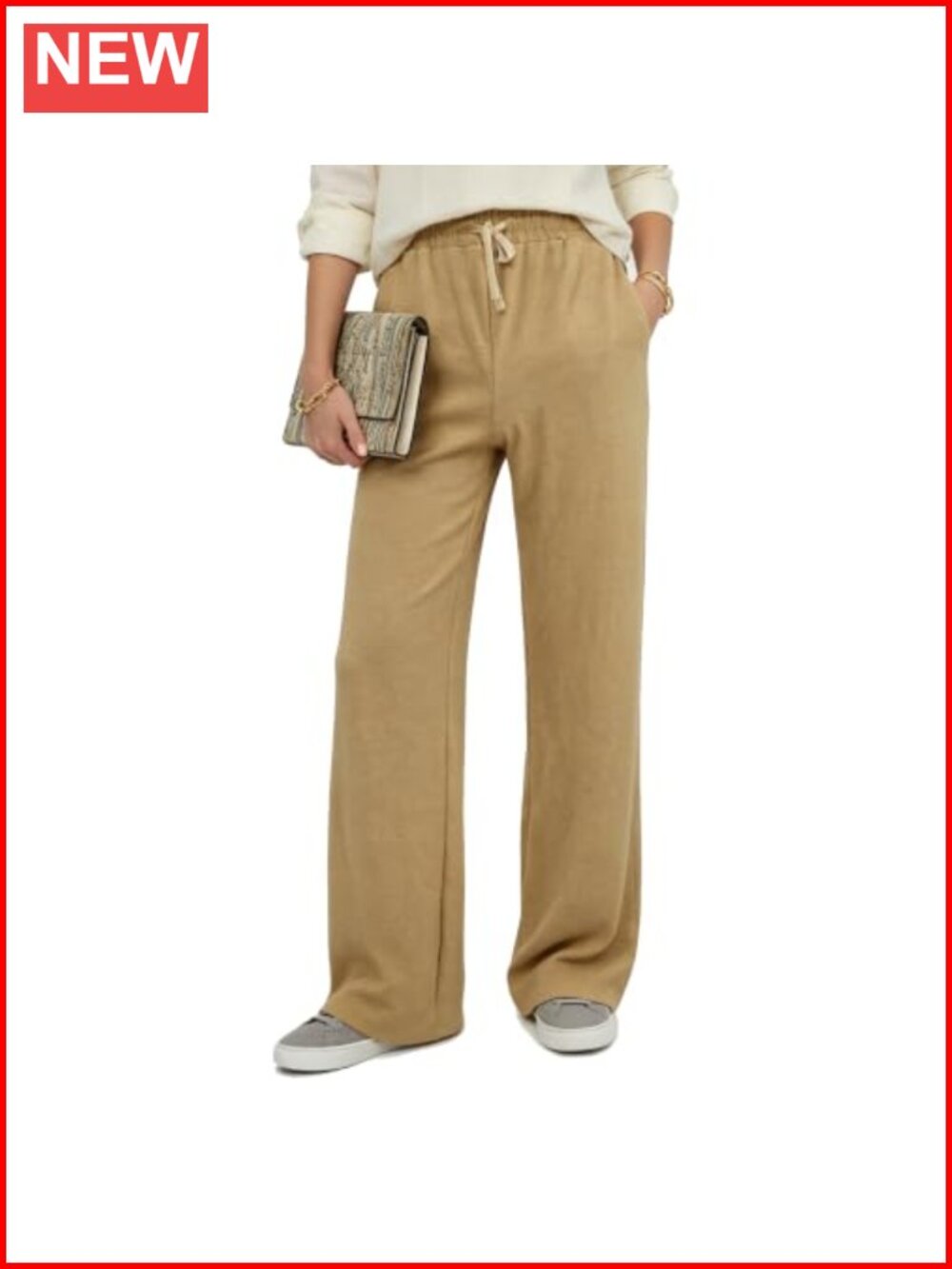 Women's High Waist Sweatpants French Terry Lounge Athletic Pants with Pockets
